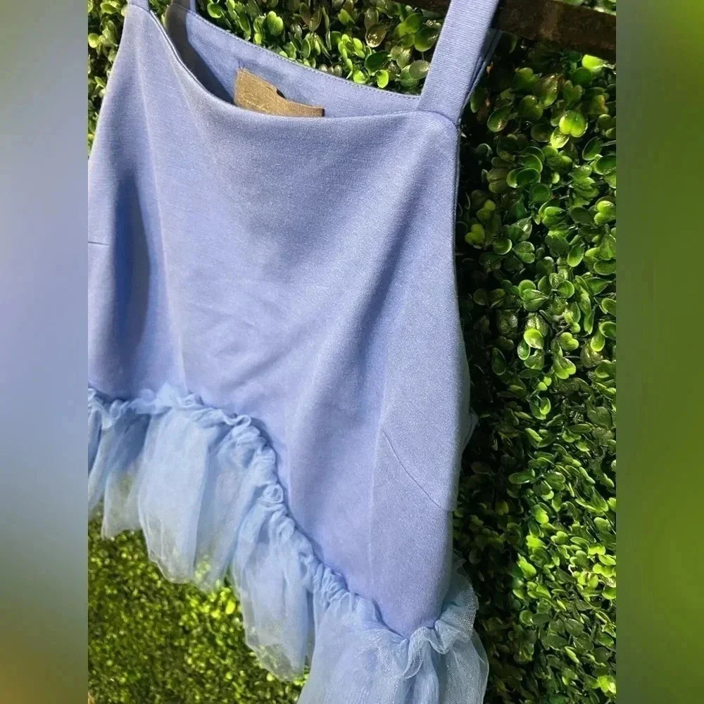 Anthropologie Sunday in Brooklyn Tulle-Hem Ponte Tank - Size XSmall NWT - Picture 3 of 9